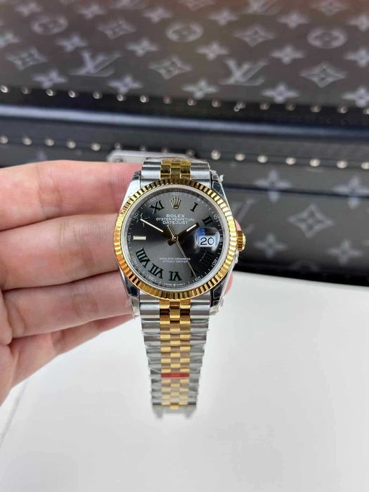Rolex Datejust wimbledon 36mm двуцветно злато