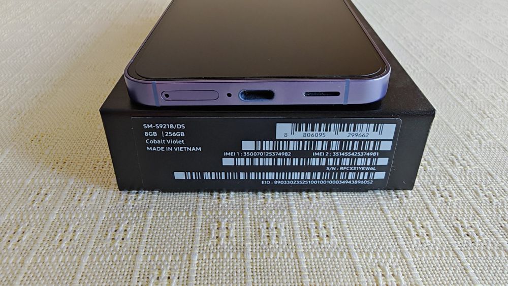 Samsung S24 256GB violet