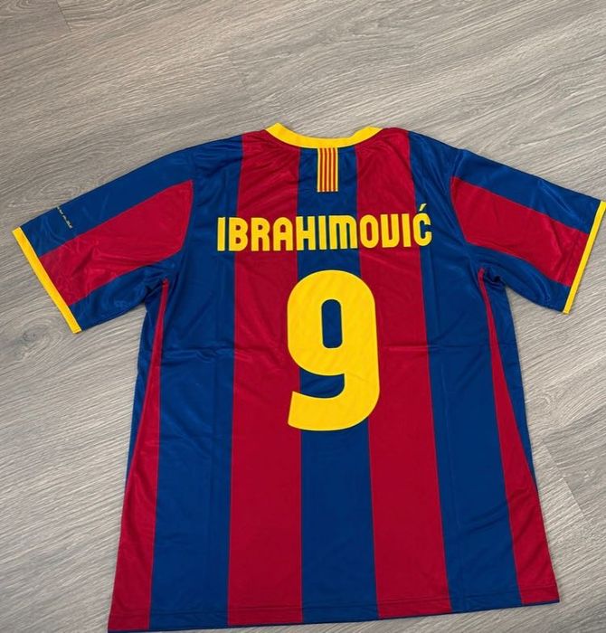 Tricou fotbal FC Barcelona-Zlatan Ibrahimovic