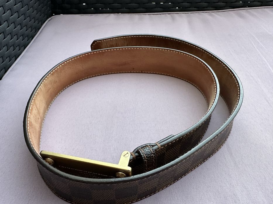 Louis Vuitton Inventeur damier ebene колан оригинал