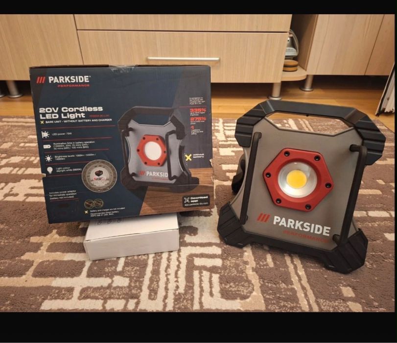Proiector/Lampa led Parkside Performance 20V
