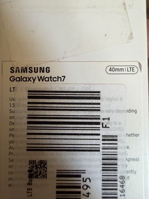 Смарт часовник samsung galaxy watch 7 40mm