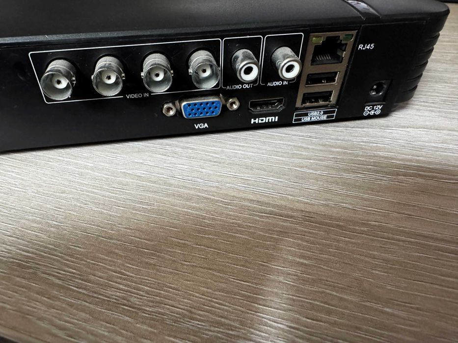 Хибриден 4 канален Full HD DVR TRX-1204AHDN