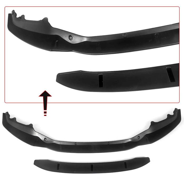 Prelungire Lip Bara Fata M Extensie BMW X5 F15 Model Maxton, Lucios