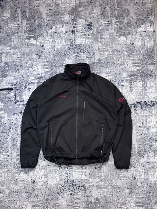 Mammut XL size windstopper softshell jacket/яке