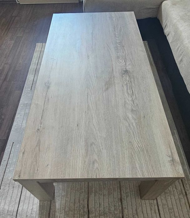 Masă de cafea mare, solidă – 135x68 cm adusă din Olanda