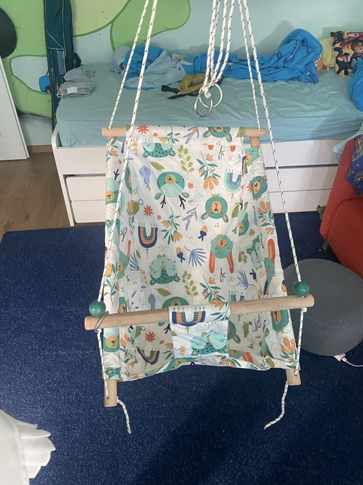 Детска люлка/шезлонг за градина ръчна изработка