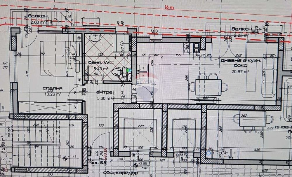 Продава се Двустаен апартамент в Варна, Изгрев - 70 кв.м за 2072 €/кв.м - Снимка #3