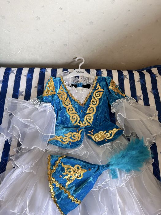 Детское казахское платье