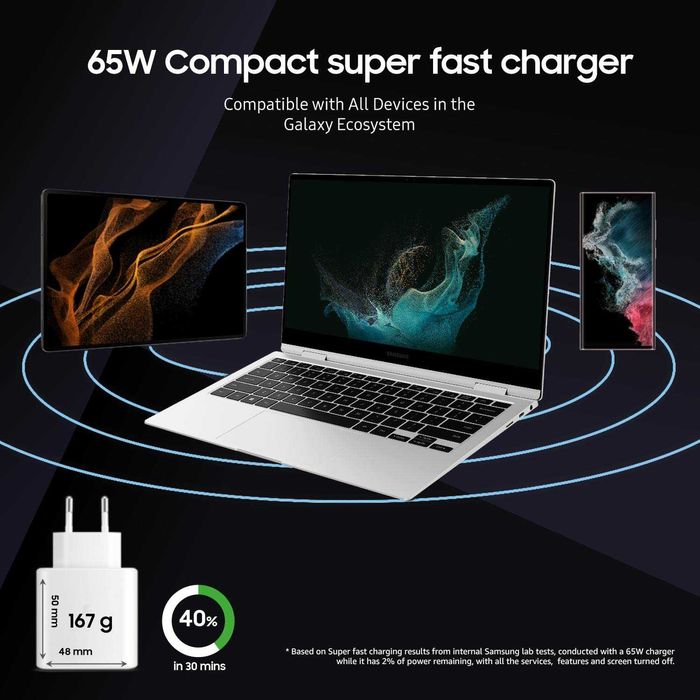 Samsung Galaxy 2 Pro 360 15.6" FHD Core i7-1260P 16GB RAM, 1000 GB SSD