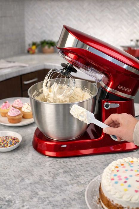 Mixer planetar profesional 1900W Royalty Line bol inox 6.5L