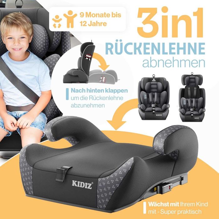 Детско столче за кола, 9кг-36кг, Isofix система