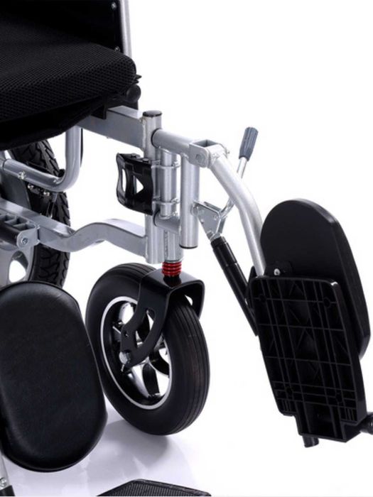 Электрическая с мотором Инвалидная кресло-коляска синего цвета