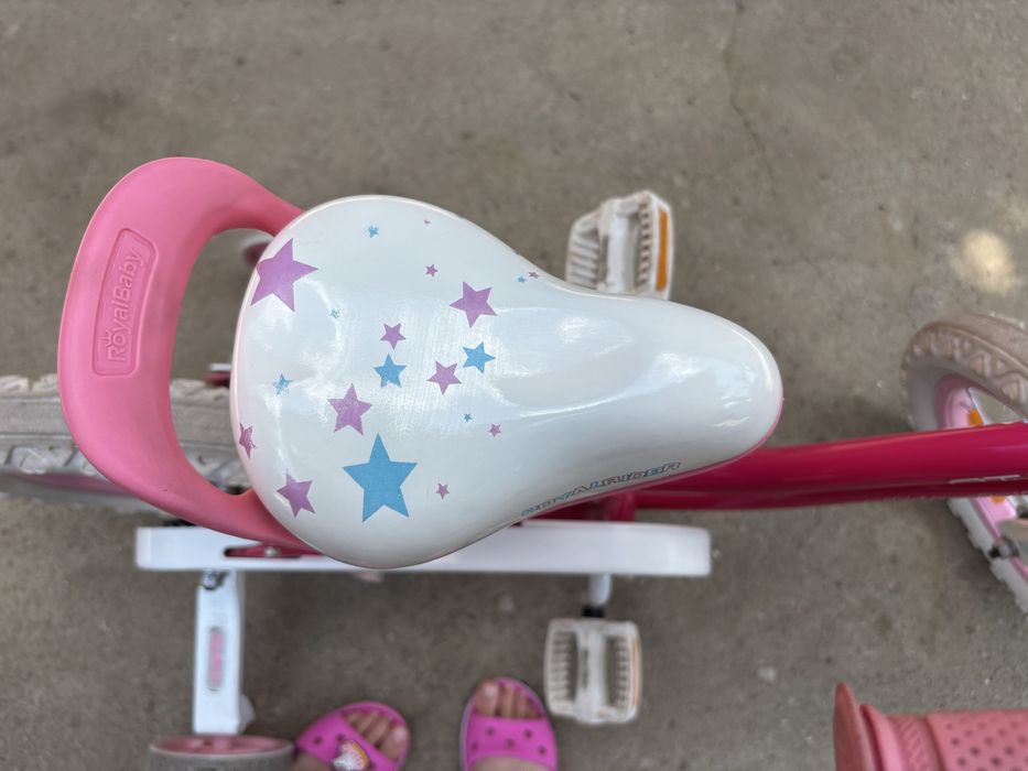 Bicicleta copii RoyalBaby Star Girl 14'' Roz