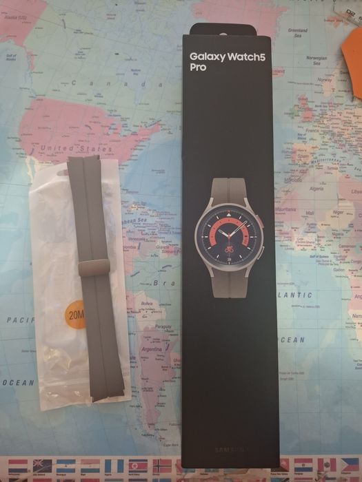 Samsung Galaxy Watch5 Pro, 45mm, BT, Gray Titanium