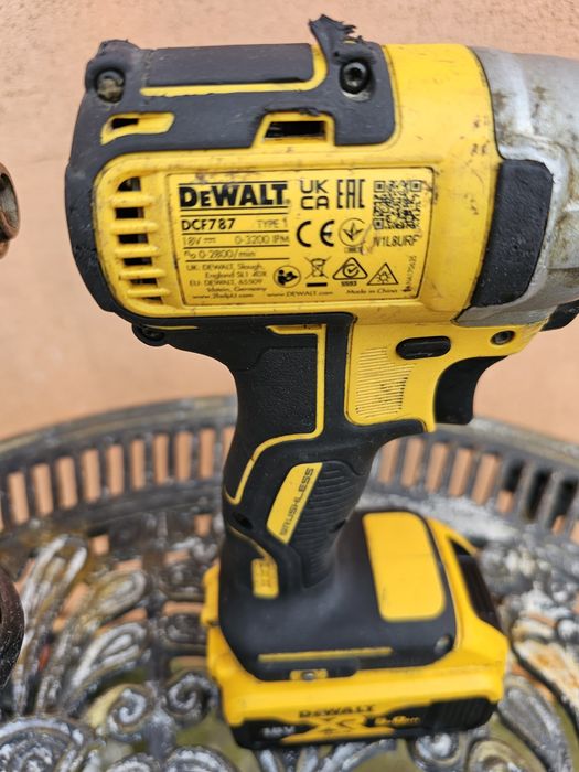 Set filetante dewalt brushless