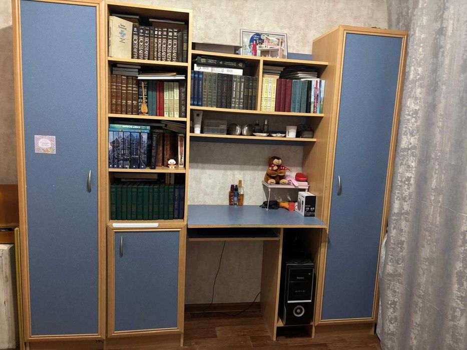 Детский шкаф с компьютерным столом