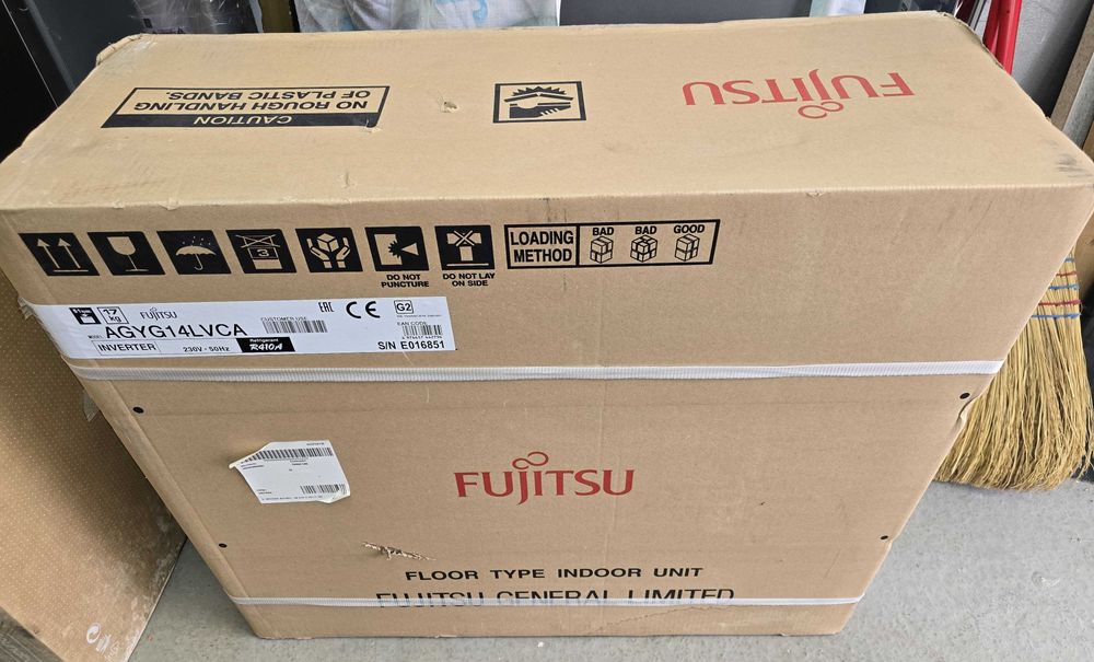 Продавам Инверторен Подов Климатик FUJITSU AOYG14LALL AGYG14LVCA