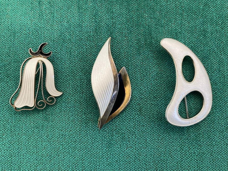 Brose argint 925 sterling Made in Norway