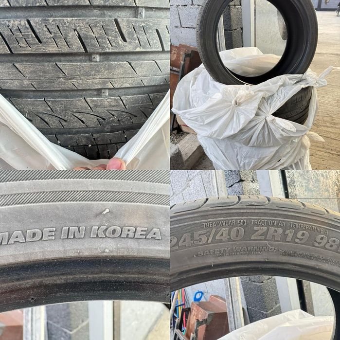 245/40/19 made in Korea