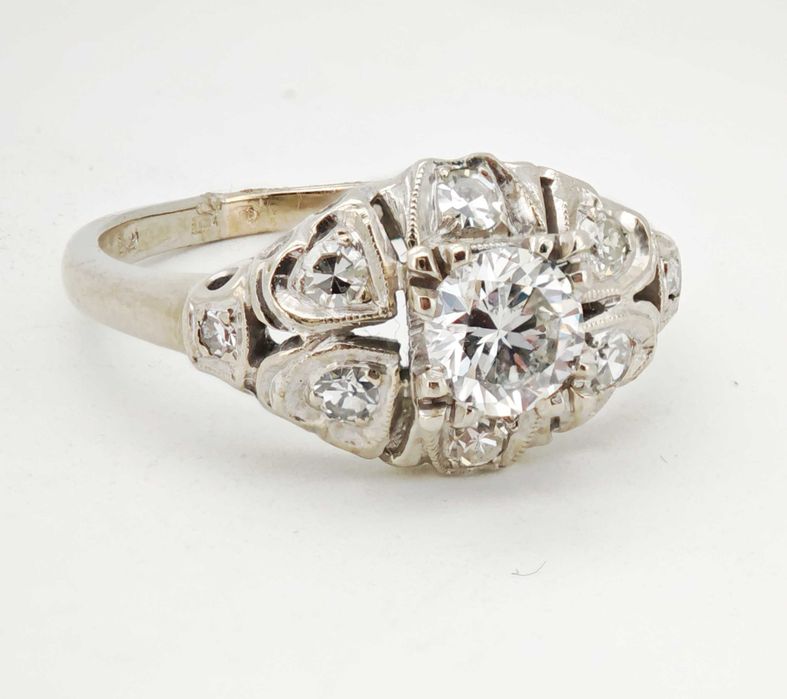 Inel 14k diamante naturale 0,86ct