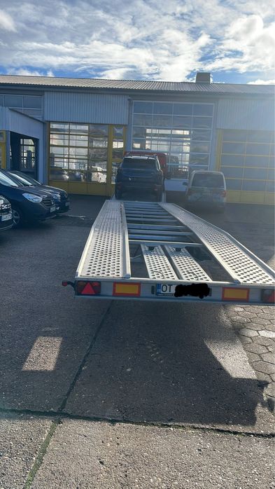 Auto Platformă Iveco 3,5 cu remorcă Gala de 850 , Euro 6