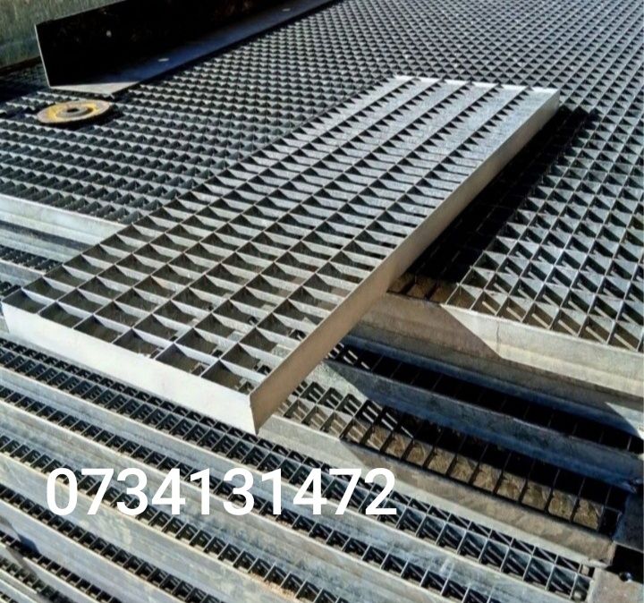 Trepte metalice zincate