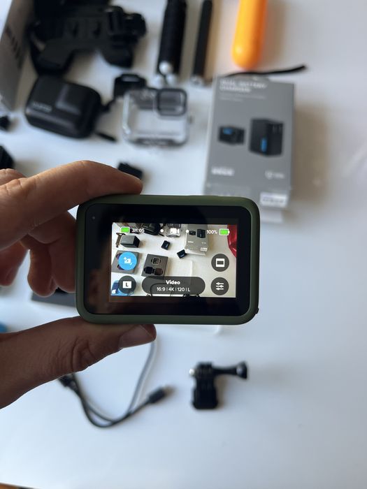 GoPro HERO13 Black Forest Green + ND филтри, 3 батерии, аксесоари