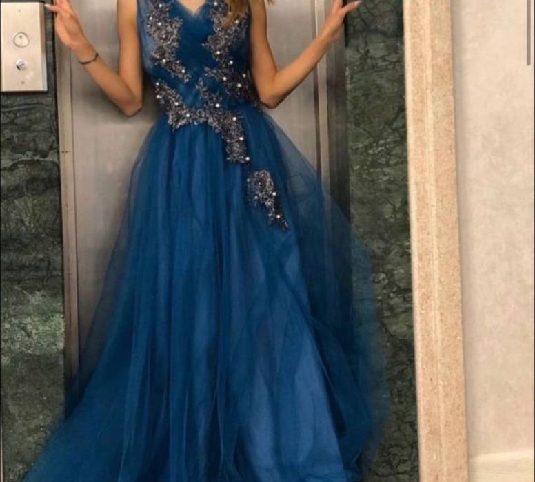 Красивая вечер на я платье