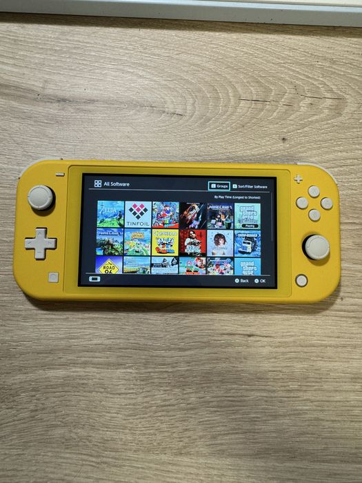 Nintendo Switch Lite прошитый 256 gb