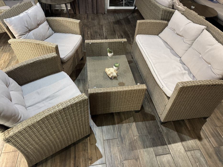 Градинска мебел от ратан