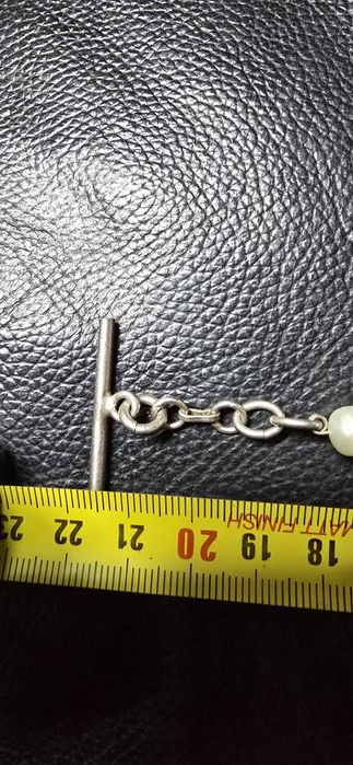 Bratara argint perle naturale