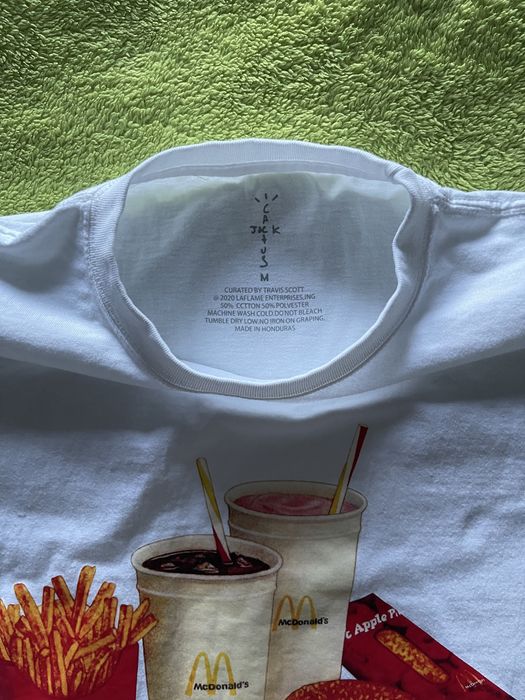 Tricou Travis Scott x McDonald's Deserve A Break