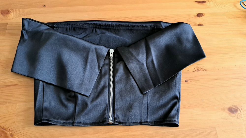 Top ocazie satinat, creatie atelier, S
