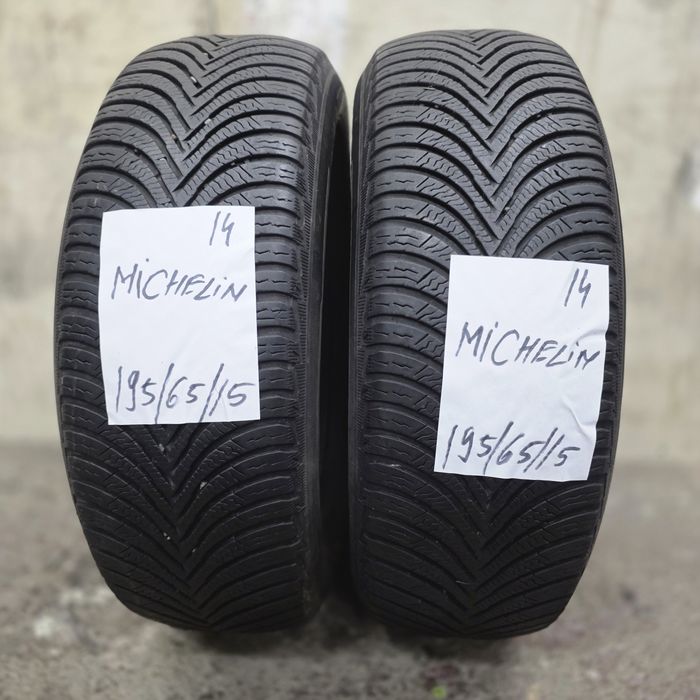2×195/65/15 M+S.MICHELIN.Stare excelenta.