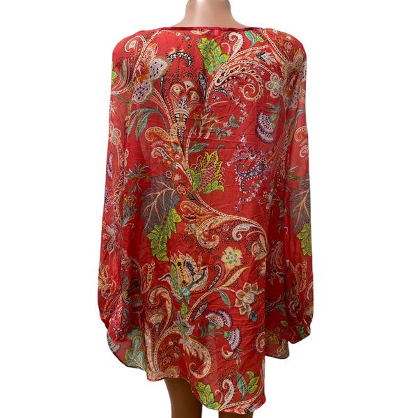 ETRO дамски копринен топ | L