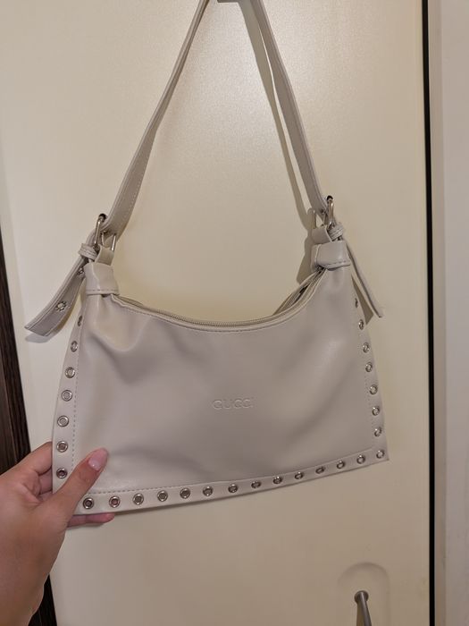 Geanta Gucci crem