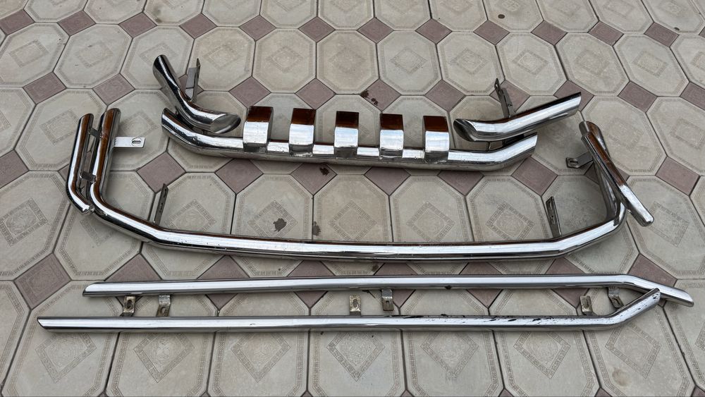 Защита бампера Прадо 150