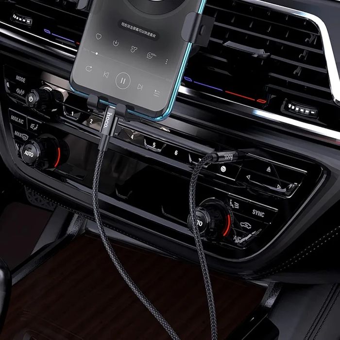 Кабел Type C към aux 3.5 mm за цифрово аудио преобразуване