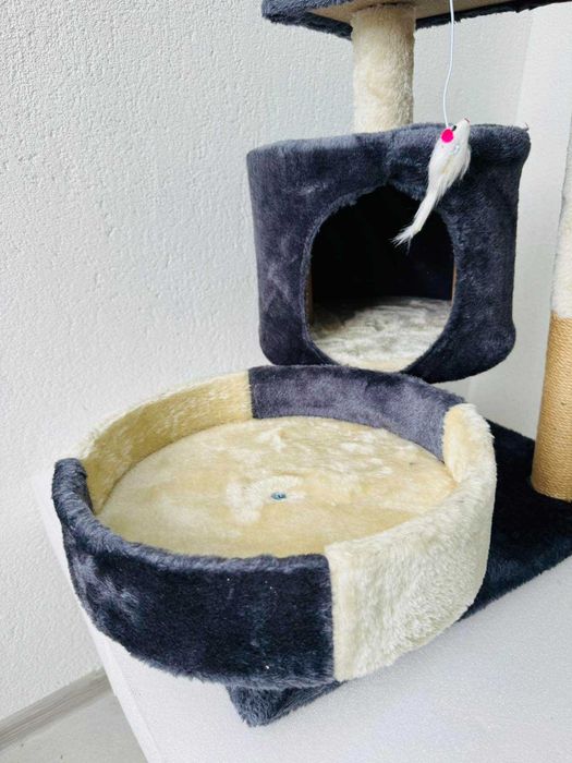 Котешка Катерушка МО10 - Сив цвят с бежово