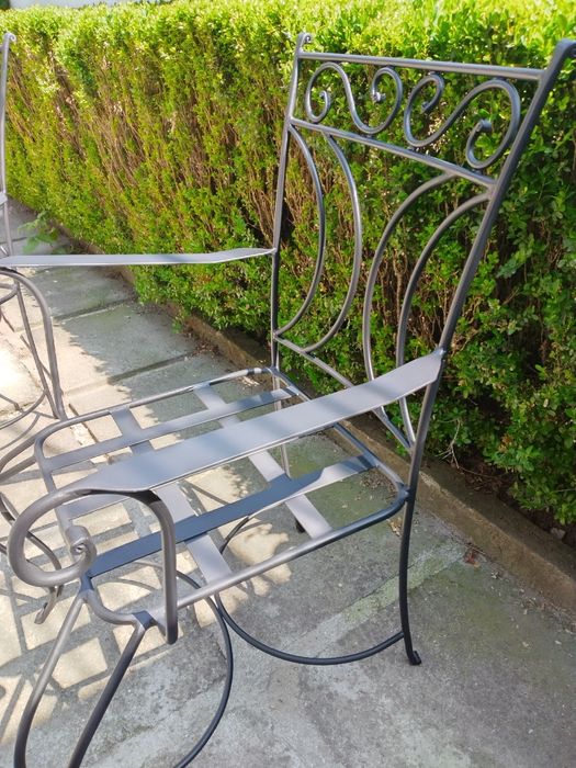 Градински мебели. Мебели от ковано желязо. Маси и столове.