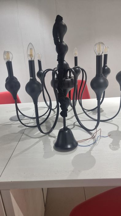 Люстра черная ...