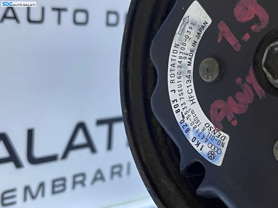 Compresor AC Aer Conditionat Clima Volkswagen Passat B6 2005 - 2010 Cod 1K0820803J [M9829]