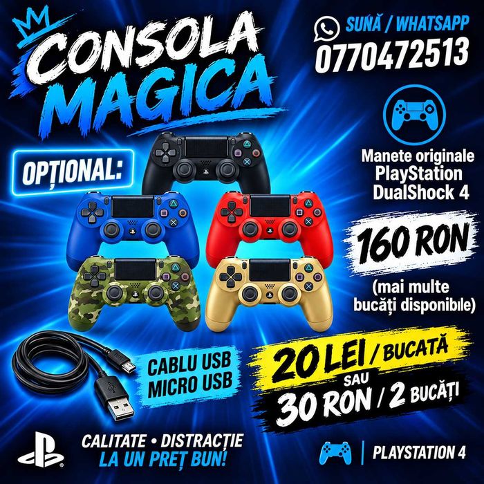 Consola Magica Mai Bun ca PS5 PlayStation 4 Modat PS 4 PS4 PlayStation 5