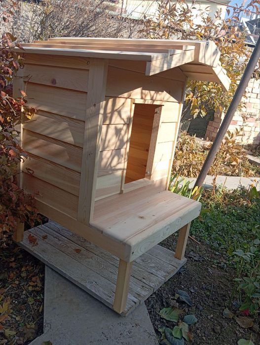 Деревянный домик для Вашего любимца