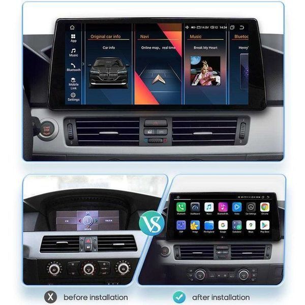 BMW 5 E60 Мултимедия Навигация Android