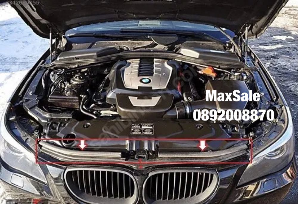 НОВО уплътнение на преден капак за bmw e60 e61 бмв е60 е61