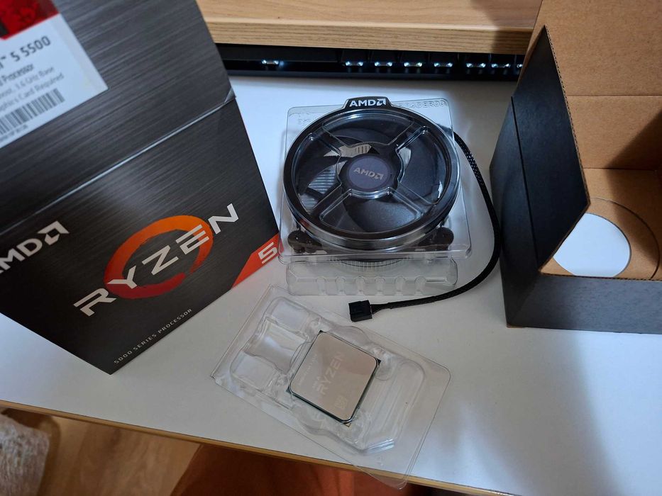 Procesor  AMD Ryzen 5 5500 cu ventilator, ca nou