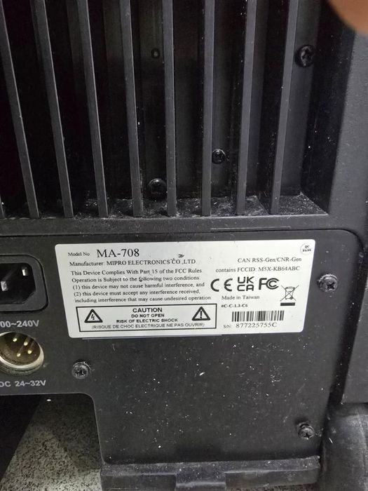 MIPRO MA-708 - PA portabil cu Bluetooth -P-