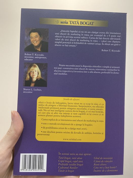 Scoala de Afaceri - Robert Kiyosaki, noua